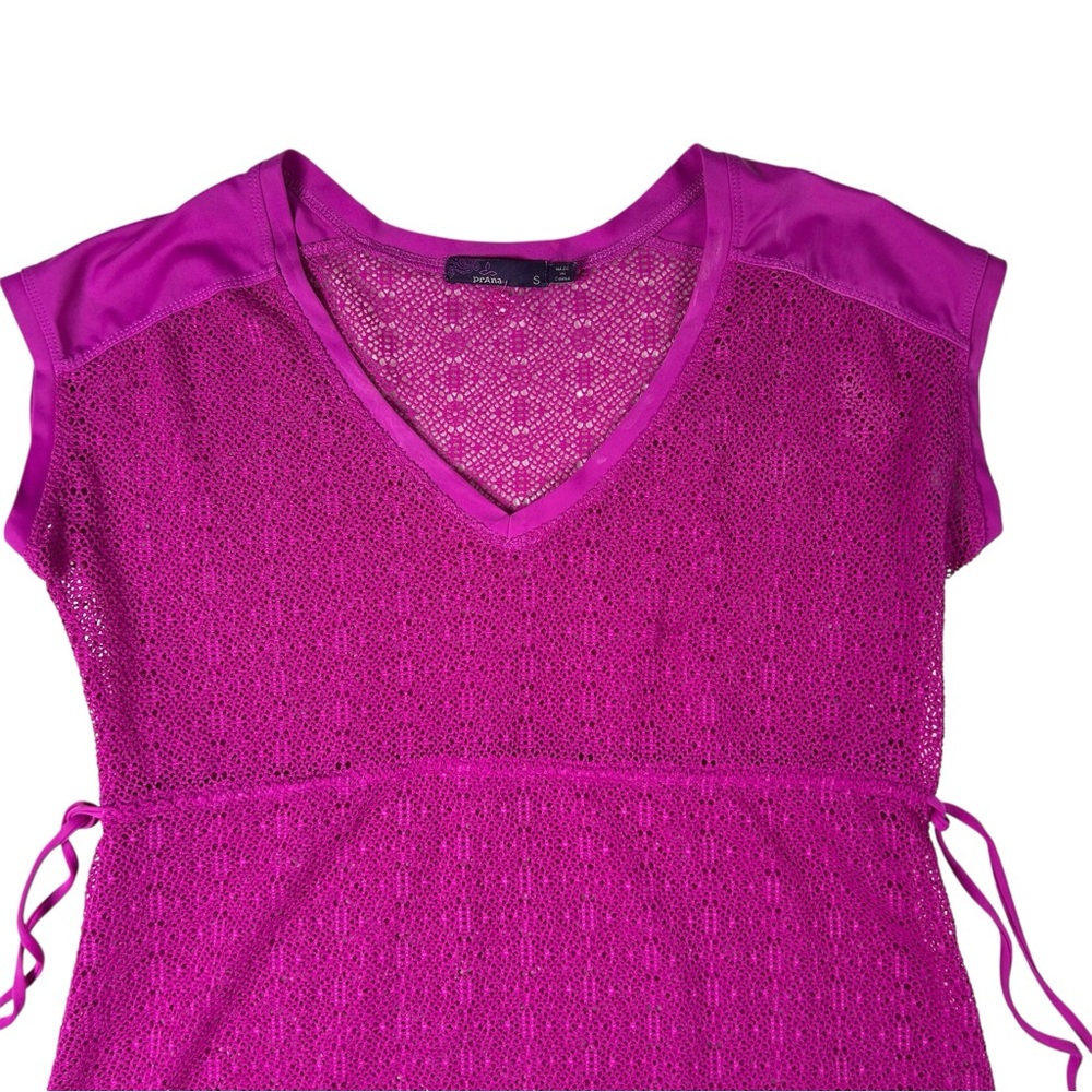PRANA “ELLIOT” CROCHET BEACH COVER UP DRESS - SMALL - Picture 6 of 12